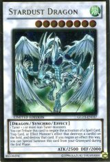 画像: 【特価品】英語版 スターダスト・ドラゴン GLD3-EN037（ゴールドレア）