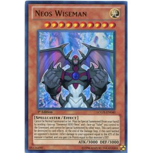 画像: 【特価品】英語版 ネオス・ワイズマン LCGX-EN040 1st（ウルトラレア）