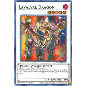 画像: 【特価品】英語版 ラヴァルバル・ドラゴン GFTP-EN047 1st（ウルトラレア）