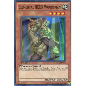 画像: 【特価品】英語版 Ｅ・ＨＥＲＯ フォレストマン LCGX-EN034 1st（スーパーレア）