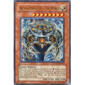 画像: 【特価品】英語版 アルカナフォースＸＸＩ－ＴＨＥ ＷＯＲＬＤ LODT-EN016（ウルトラレア）