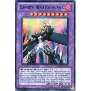 画像: 【特価品】英語版 Ｅ・ＨＥＲＯ マグマ・ネオス LCGX-EN064 1st（スーパーレア）